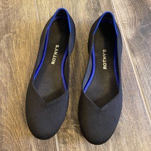 Rothy’s black flat size 10.5